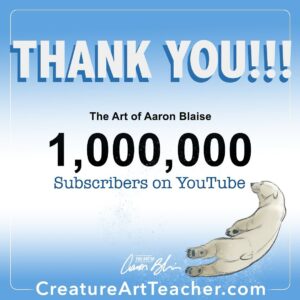 Aaron Blaise Instagram - 🥳 Well it’s been an AMAZING Journey to get here. THANK YOU ALL!

Looking forward to the Next Million. Let’s Put Some Beauty Back into the World Together! 

https://youtube.com/aaronblaiseart