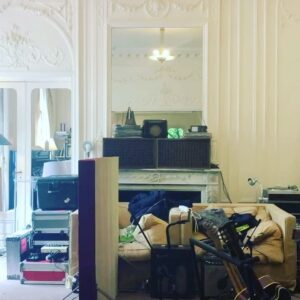 Aaron Dessner Instagram - I started working on music with @benhoward_  a few years ago when we got together at Long Pond just to experiment with no plan or goal in mind....we started just by collecting song fragments, strange guitar patches and beats ....recording anything and everything that caught our interest but not worrying yet about finding structure or threads between ideas. It was so much fun that we kept getting together over the next many months and gradually songs began to emerge. What started as a relaxed experiment became one of my favorite creative processes and records I've ever been part of. Ben's new record "Collections From the Whiteout" is out today and I couldn't be more proud of what we made. Thank you to @heyjonlow for brilliant recording and mixing as always; Mickey @ablazeoffeather for so many beautiful contributions; Nat, Richie and India for helping bring songs to life in Paris ; @thisisthekit for lending her beautiful voice; incredible drummers @james_krivchenia @jasontreuting @kyletkeegan and @yussefdayes ; @mooserob for his beautiful arrangements and @tingalayo and @arsononly for magic yet again. And most of all thank you Ben for taking this journey with me.