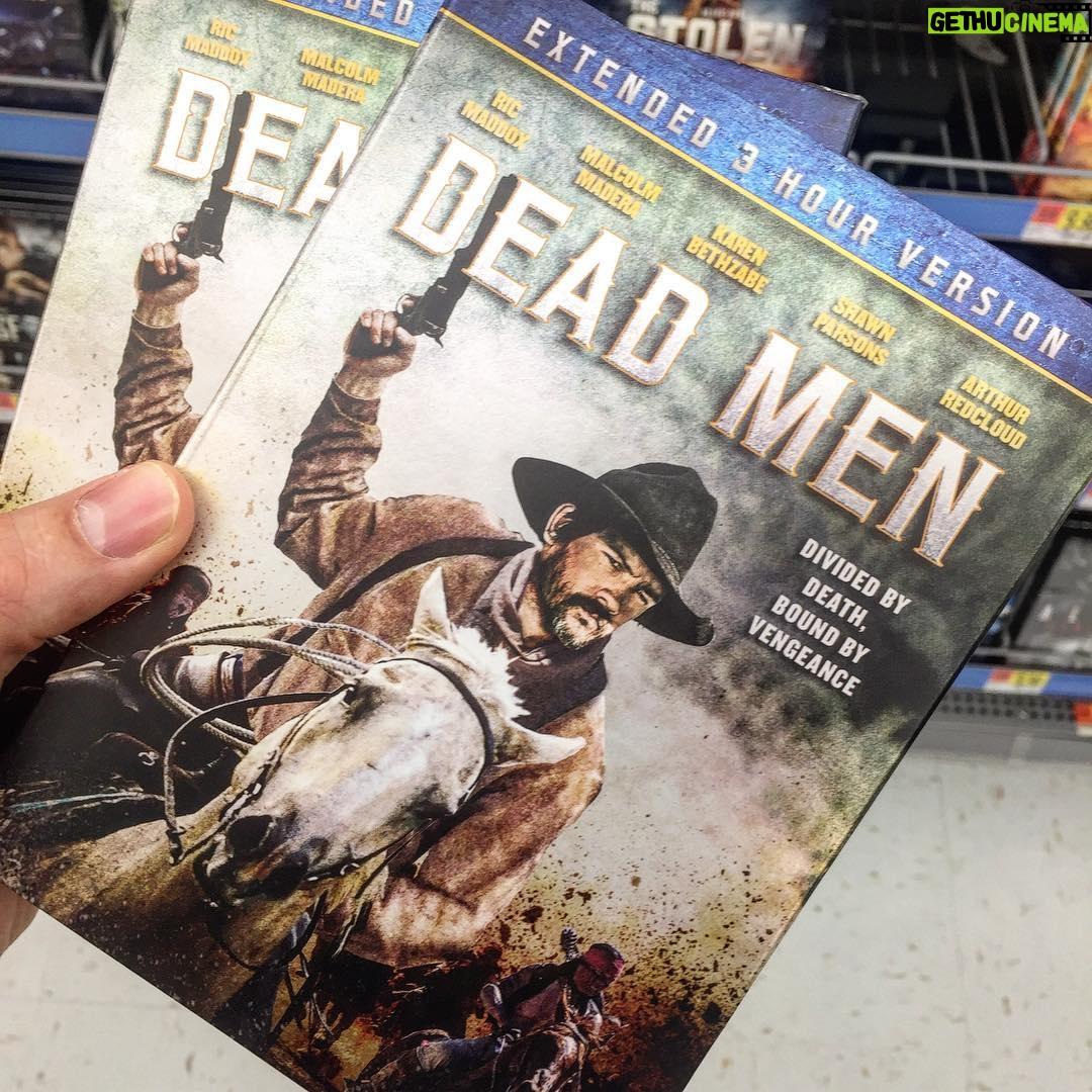 Aaron Marciniak - 201 Likes - Well its official. My grandma watched and approved! 👍🏼 @deadmenwestern the #western I am a leading actor in got picked up by Sony and has released on dvd in @amazon and @walmart and will be on amazon prime and a slew of other places later this year! So go buy it 😉 great work everyone who committed so much time and creativity on this project! Oh and btw I found these in Walmart in Ozark, MO my home town so its probably at a Walmart near you. Save a horse buy a western. Tell your friends #sony #western #movie #series #actor @creativeactors