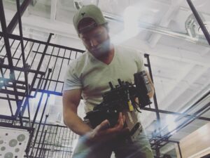 Aaron Marciniak Instagram - From a while back. Doing a camera test with my #Alexa #alexamini @arri @keslowcamera with @jeff__blank #director #producer #film @gravitateentertainment #gravitate