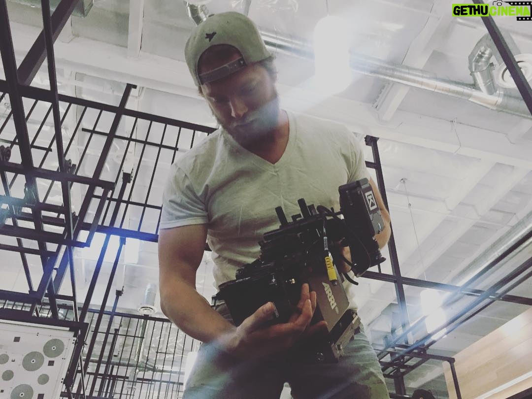 Aaron Marciniak - 280 Likes - From a while back. Doing a camera test with my #Alexa #alexamini @arri @keslowcamera with @jeff__blank #director #producer #film @gravitateentertainment #gravitate