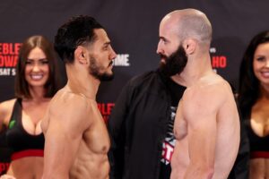 Aaron Pico Instagram - Weigh ins done tomorrow night it’s on. @bellatormma