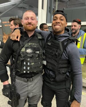 Aaron Toney Instagram - The wait is over ONE MORE SHOT IS OUT in the UK today. Stream JAN 16  Such and honor to have worked on this. 

Lots more BTS to come but for now, go watch and leave a comment or one of the One More Shot GIF comments below ☺️🤘🏾 Dunbar OUT!!!!

#onemoreshot #onemoreshotfilm #action #film #filmmaking #jamesnunn #scottadkins #michaeljaiwhite #alexisknapp #tomberenger #actor #poc #work #military #tactical #fire #martial #martialarts #actionmovies #skytv #signaturefilms