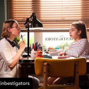 Abby Bergman Instagram - Posted @withregram • @the_inbestigators CASTING ABBY BERGMAN ⭐️ “My mum found out about the audition from a teacher. I was filled with excitement when I read the character descriptions as I thought the character Ava was exactly like me! My mum sent in my photo which led to multiple auditions. I was nervous at first but the team at @nathanlloydcasting and the shows producers @robynbutlernotes and @wayne_hope really made me feel so comfortable. The audition process ended up being a really fun experience. A few weeks after auditioning we received an email saying I had the part of Ava. My mum surprised me at school and I went crazy. I’m so grateful to @nathanlloydcasting for the experience I had auditioning for The Inbestigators.” - Abby Bergman 🎬 Swipe to see some #bts pics of @abby_bergman_ on set!
•
#theinbestigators #casting #audition #childactor #bts #castingaward #talent #onset #acting

@emmaracitimanagement #emmaracitimanagement #erm