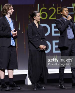 Abby Corrigan Instagram - thank you for having us @festivaltvmonte_carlo 🇲🇨 so proud of this team. @shelteronprime @primevideo big love to all with us and all who couldn’t be #wgastrong