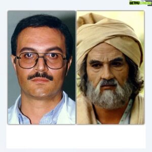 Abdollah Eskandari Instagram - این گریم سه بعدی مال سی وچهارسال پیش درسریال ابوعلی سینا کارگردان آقای کیهان رهگذار  بازیگر امین تارخ
