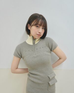 Abe Wakana Instagram - 楽しい１日でした💝

念入りに着ていく服も決めて、
普段とはまた雰囲気の違う？あざといわかぽん🐶

あざとわかぽん、アリ？🐶
#握手会#楽しい#いつかまた
#andmary#ワンピース