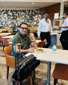 Abhijeet Bhattacharya Instagram - Off to #colombo #srilanka IOC SurSangam