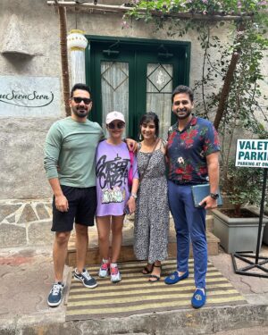 Abhinav Shukla Instagram - ❤️ Had a lot to catch up! @aditidevsharma @sarwarahuja …@dhamidrashti  you were missed!