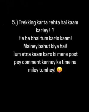 Abhinav Shukla Instagram - I will express gratitude for my fans whenever i can.. many times a year.. but for  the trollers & few critical thinkers i will reply not often, but once in few years so that you dont feel left out!  So here is fuel for your soul!