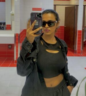 Abhirami Instagram - Must get more blacks for raves.