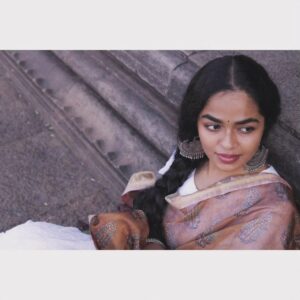 Abhirami Bose Instagram - A little while ago in a temple town🍂