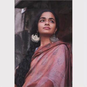 Abhirami Bose Instagram - A little while ago in a temple town🍂