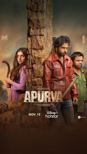 Abhishek Banerjee Instagram - If fierce had a name, it would be Apurva. 

A fight for survival like no other, watch this wild and gritty tale from Nov 15!

#Apurva 

#ApurvaOnHotstar

@TaraSutaria @nix_bhat @nowitsabhi @dhairyakarwa @rajpalofficial @StarStudios @muradkhetani  #BikramDuggal @cine1studios @aksnash @thinkering @sumitgulati90 @aadityagupt.a @zeemusiccompany
