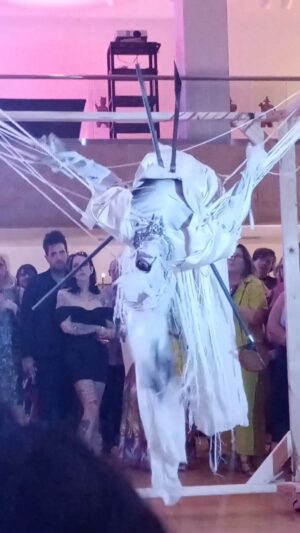 Abhora Instagram - Thank you to everyone who made this Saturday's exhibition a dream come true and for giving me the time, respect and attention to share something so deeply personal and honestly quite embarassing.

@houseofcanney for the 👻🦈☠️ Corset
@fenabarbitall for the Hair
@placeboworld for the Song
@orkgotik @kinkashink @donnaputtana for tying me up and technical assistance and Ork for filming
@me for everything else.
Thank you @skynsuit and the house of Derma for being ao welcoming and talented.
Thank you @psartmuseum for being extremely accompdating and friendly.
and Thank you all. 🫀⚓️

Please consider visiting the Salton Sea while it's still around and if you can check out its history and what we can do to preserve this bizarre ecosystem and community.