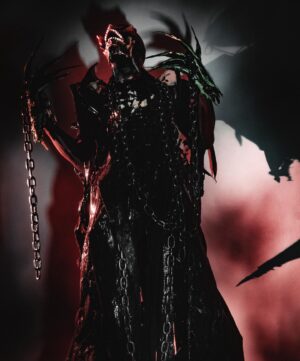 Abhora Instagram - Horror Icons: the TarMan

Photo by @s_h_u_r 
Silicone drips by @ghammer08 
Gloves by @ssikdesigns 

Thank you so much for following along and all your support. I hope you enjoyed my very limited run on @bouletbrothersdragula the TITANS season. In every way I feel like just that, a colossal force of nature unbending to the will of anyone! (And litterally here as I am towering on stilts) Go cheer on your favorite one on the finale special NEXT WEEK! Thank you to the @bouletbrothers for giving me a chance to show the world what I'm truly capable of and thank you @shudder for not cancelling us! BRAINZZZZZ