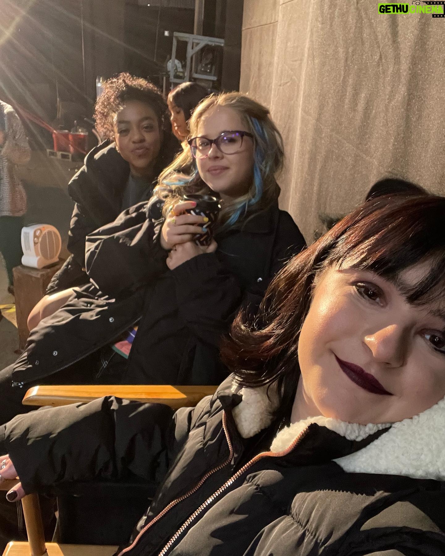 Abi Monterey - 3.1K Likes - Behind the scenes! Go watch Curse of Bridge Hollow on @netflix 😈