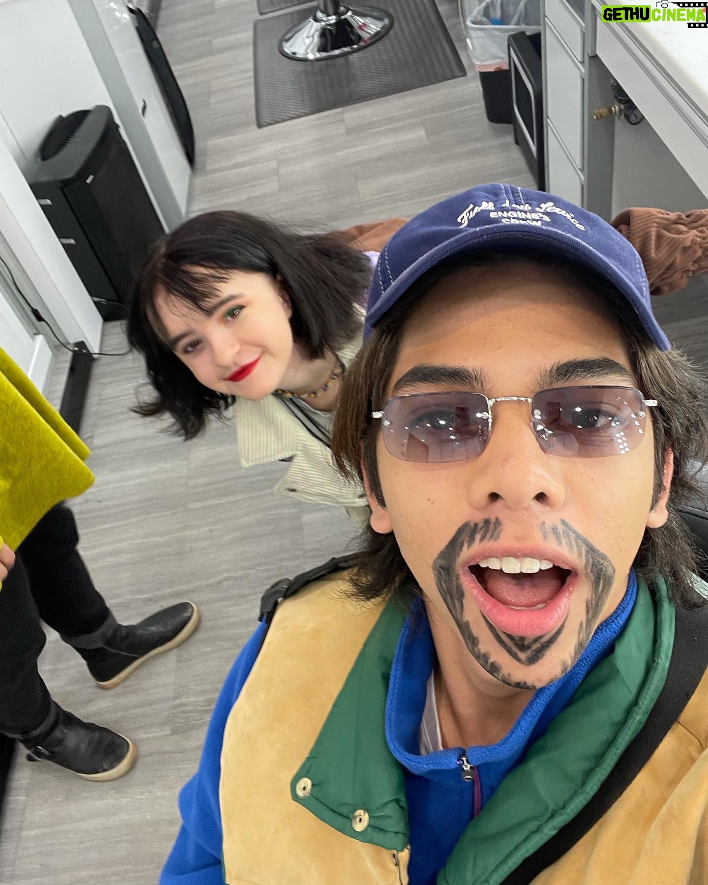 Abi Monterey - 3.1K Likes - Behind the scenes! Go watch Curse of Bridge Hollow on @netflix 😈