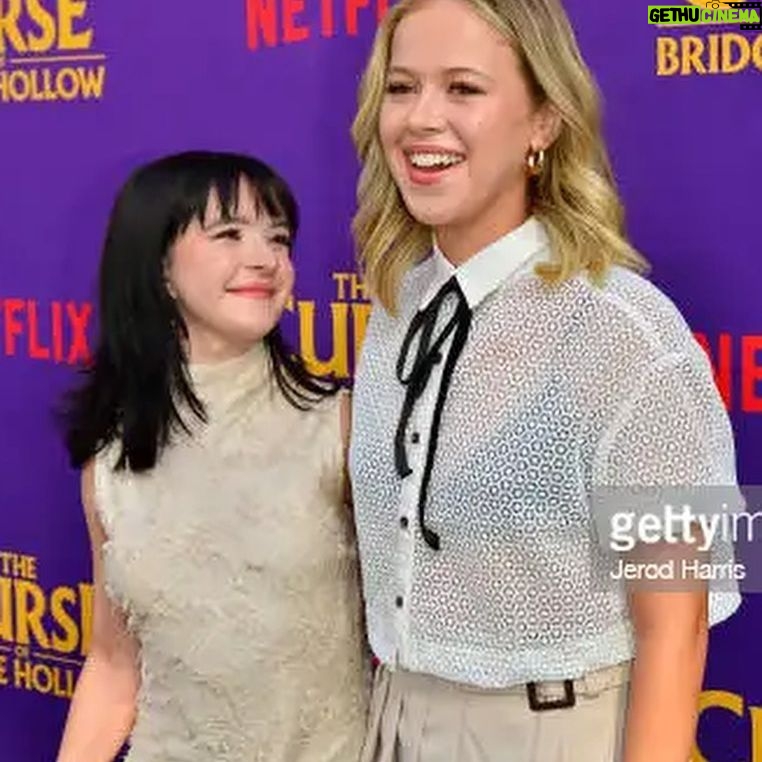 Abi Monterey - 2.8K Likes - Pics from the Curse of Bridge Hollow screening yesterday! Had the best time and got to bring my favorite people <3 Watch us on @netflix 10/14!
