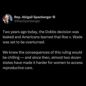 Abigail Spanberger Instagram - Our daughters should not have to fight the battles that our mothers won.