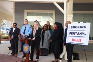 Abigail Spanberger Instagram - Fentanyl is killing Virginians and Americans at record-high rates — and deaths linked to smoking fentanyl have increased by 80 percent. As a former federal law enforcement officer and CIA case officer who worked narcotics cases and tracked cartels, I understand the danger that this deadly drug poses to our county and our Commonwealth. Today, I joined @pwcpolice Chief Newsham and local leaders to raise awareness of this increased threat to our communities. We must do more.