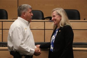 Abigail Spanberger Instagram - Today, I was excited to join Madison County officials and local leaders to celebrate $450,000 in federal funding I secured for the county! These funds will provide reliable radio equipment for use by law enforcement and first responders inside Madison County Public Schools.