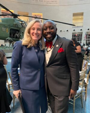 Abigail Spanberger Instagram - Wishing a happy 275th anniversary to Dumfries — the oldest continuously chartered town in Virginia! We had a wonderful time celebrating the community’s rich history and long legacy of contributions to our Commonwealth at last night’s Charter Day Celebration Gala.