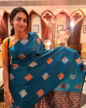 Abitha Venkat Instagram - Friends kalyanam 😊
.
..
#wedding2023 #saree #instagram