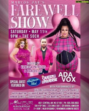 Ada Vox Instagram - Dallas, TX & Albuquerque, NM! I’ll be seeing you both VERY soon! 🎙️🎶