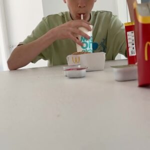 Adam Beales Instagram - Sorry @callumbyt 🤢😂 #mcdonalds #prank #reels