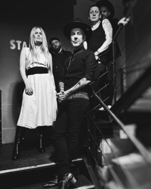 Adam Darski Instagram - We have a special guest tonight on stage in Copenhagen with @meandthatman …! ❤️

@myrkurmyrkur
