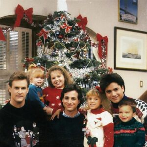 Adam Hagenbuch Instagram - Please vote on who has the best Christmas sweater.
I’m in the bottom right.
.
.
#christmas #sweater #fullerhouse #fullhouse