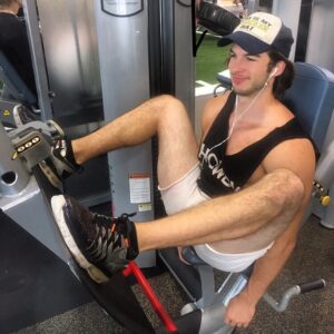 Adam Hagenbuch Instagram - Remember to ALWAYS skip leg day. It’s a hard grind but someone’s gotta do it. Your friends will pressure you “do legs” they’ll say. “You have the body proportions of a small bird”. They’ll say.  Don’t listen to them. Stay the course. Be brave. Don’t do squats ever. You can always find something better to do at the gym than legs. Respect yourself and your body as you do arms for the 4th time this week. Don’t give up. The results WILL come and your hard work WILL pay off.
.
.
#workout #workoutwednesday #wednesday #fitness #fitspo #fitnessmotivation #workoutmotivation #legs #brave #strong #legsworkout #becomeachicken