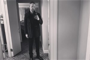 Adam Hann Instagram - b&w festival dump