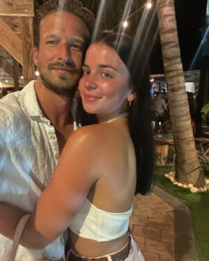 Adam Huber Instagram - Big Happy Birthday to this gem right here @rachrigler . I love everything about you! Inside and out. You have such a big heart that is full of love to give and I’m glad Im the lucky one who gets to be on the receiving end of that. You make me smile and laugh everyday we are together. You are wise beyond your years and it’s been such a joy watching you navigate life. I can’t wait to see what the future has in store for you. Happy birthday baby. Love you 🖤😘