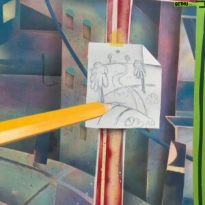 Adam Lucas Himebauch Instagram - :
“Grass is Always Green No Matter What”
96 x 84 inches 2023

A large windowscape from the inside looking out. Part of Adam’s Never Ever Land exhibition currently on view at NYC’s @ceysson_benetiere. Visit the paintings (along with the artist) IRL until March 16th. Digital visitors welcome at www.himebauch.live -Sydney 🚀
