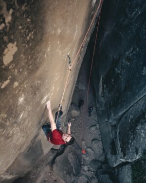 Adam Ondra Instagram - Bon Voyage 9a trad (E12) ✅️
Adam: I am very happy and proud to make the 2nd ascent of this James Pearson’s @onceuponaclimb masterpiece 👌 Not that I am an expert in trad climbing, but it could be (physically) the hardest route on trad gear in the world. It took me 3 days of work, and I had to really put up a fight. The route felt challenging in many different ways, and apart from being very runout (but probably safe), it has some very hard (and odd!) moves where you really need to be a very complex climber 🤜🤛

It is hands down one of the best routes I have ever climbed, and it is a true miracle that there are just enough holds to make it climbable and enough gear to make it runout, but safe. Gradewise, I think if it was bolted, it would be very solid and specific 9a 👊 Placing the gear makes it a little more physically difficult and adds some extra spice 😎 

Stay tuned for some exceptional footage that we got in the last few days 👊

Pics by @pet.phot

#tradclimbing #tradclimb #rockclimbing #france #rocks 

@mammut_swiss1862 @lasportivagram @euroholds @mix.it
@hudysport @rohlik.cz @sensfoods @211_zpmvcr @mercedesbenz_autojihlava @drwittczsk @sport_invest @veolia_cz Cardion
