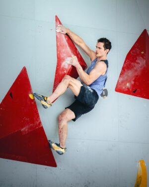 Adam Ondra Instagram - Great start to the @olympics Qualifiers event in Budapest 🇭🇺 (Hungary). Had fun on 4 boulderproblems, managed to top 2 of them 👊 And then had an epic fight on problem 4, one of the best problems I have ever climbed on a comp 👌

It was really 🔥 hot today, but I really appreciate that the venue is set in a beautiful green park that definitely helps to make the heat more bearable 👊

Check out the interim results and watch live streams - links are in BIO. 

See you tomorrow 🤜🤛

📸 by @pet.phot

#climbing #sportclimbing

@olympcsmv @horosvaz.cz @olympijskytym

@mammut_swiss1862 @lasportivagram @euroholds @mix.it
@hudysport @rohlik.cz @sensfoods @211_zpmvcr @mercedesbenz_autojihlava @drwittczsk @the_playbook_house @veolia_cz Cardion