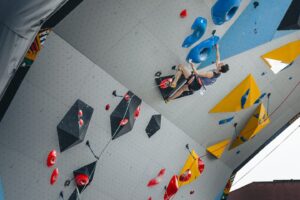 Adam Ondra Instagram - Qualified for the @olympics 🤩 The last days and weeks haven’t been easy. Today was not an exception, but I made it! I can fight in Paris ✌️ But first, let’s enjoy tomorrow in the finals 👊

I barely made it to the finals here in Budapest 🇭🇺 After a rather catastrophic bouldering round where I was not really fighting with boulders but with fear of getting injured on my left shoulder (which is a little painful from day one) on numerous moves 🤔 Some moves I committed to, some moves I just gave up. I am proud of my rational decisions. The lead portion was good and it was enough to make it to the finals from 8th place 🤜🤛

Check out the results (the link is in BIO) and see you tomorrow in Budapest during finals 👊

Photos by @pet.phot

#sportclimbing #climbing

@ifsclimbing @horosvaz.cz @olympijskytym @olympcsmv