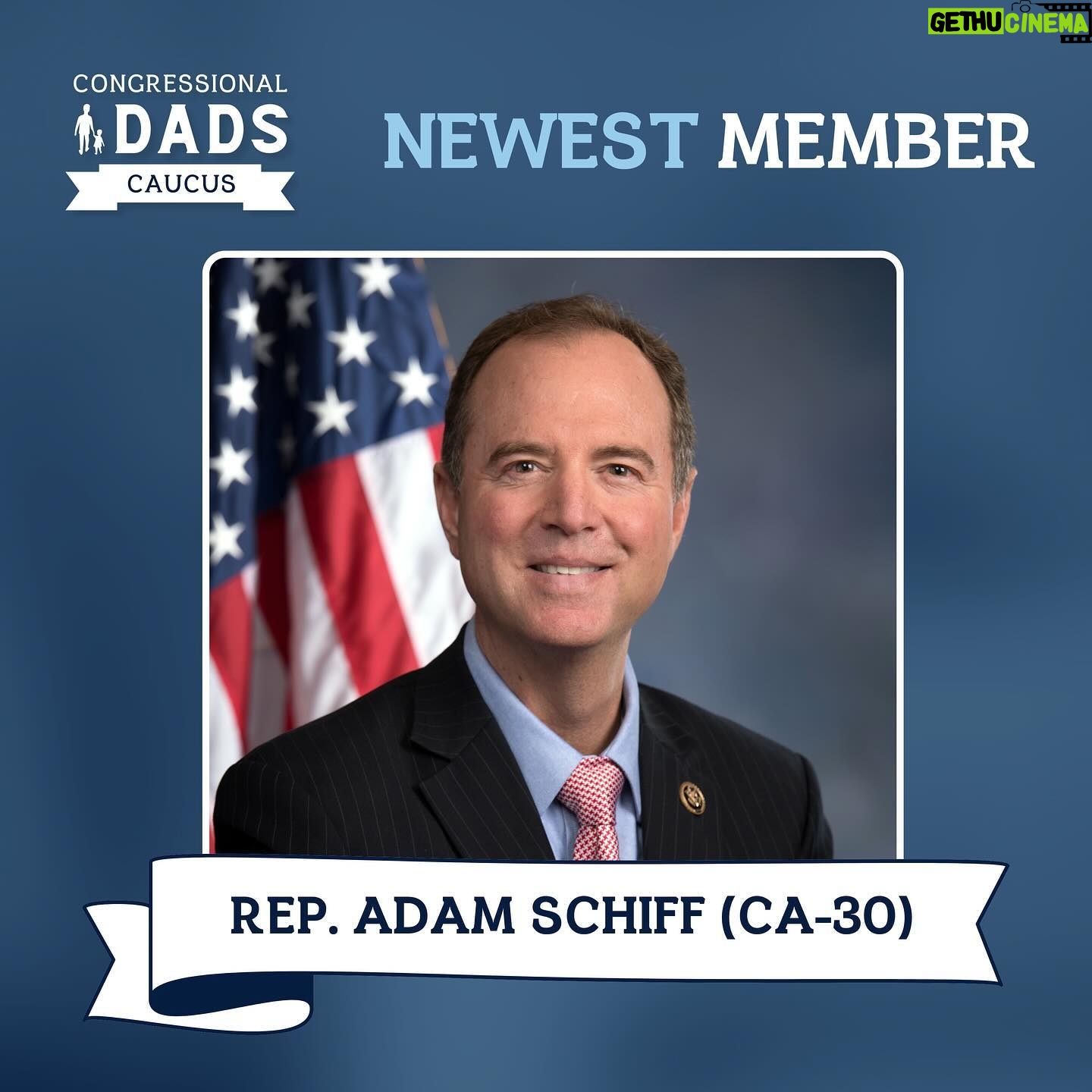 Adam Schiff - 2.2K Likes - We’re excited to welcome @RepAdamSchiff to the Dads Caucus! 🎉
As a proven champion of family friendly policies, Rep. Schiff will help us continue our mission of supporting families across the country.