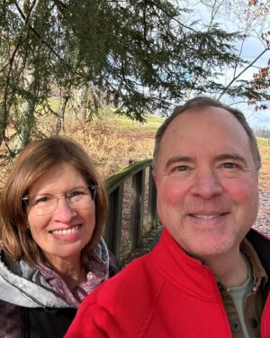 Adam Schiff Instagram - Eve and I wish you and your family a safe and Happy Thanksgiving. 

We are grateful for so much, for our children and extended family, for our health and the health of others, and for all of our wonderful friends.