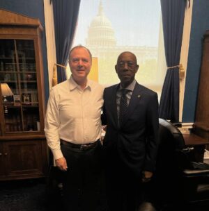 Adam Schiff Instagram - It was great to chat with University of California President, Dr. Michael V. Drake.

President Drake's efforts to ensure college affordability for students from low-income families is incredibly important to creating accessible public education.

I look forward to working with him to double the Pell Grant and make higher ed more affordable.