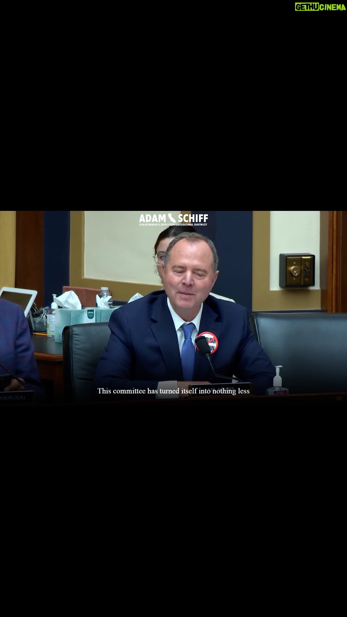 Adam Schiff - 7.7K Likes - Today’s committee hearing was nothing more than an opportunity for Republicans in Congress to shill for the twice impeached former president. To serve as his defense counsel and interfere with his prosecution.
Heres what I had to say today during the hearing: