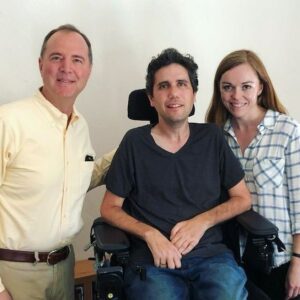 Adam Schiff Instagram - I’m just devastated we lost @adybarkan.

I first met Ady as a volunteer on my campaign and then an intern in my office.

He’s always been fearless. Even when he lost his voice he still spoke volumes.

Your work will continue. My heart is with your wife Rachael and entire family.