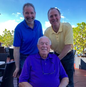 Adam Schiff Instagram - It is with great sadness, but also gratitude that we had him with us for so long, that I share the news that my father, Ed Schiff, has passed away at age 96. 

Boca Eddie, as he was affectionately known, was an Army veteran, and a wonderful father, husband, grandfather and great grandfather. He delighted in his family, and lived life to the fullest, and now goes to join our mother of blessed memory, Sherrill Ann. 

May his memory be a blessing.