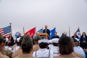 Adam Schiff Instagram - So fortunate to be able to participate in the USS Midway Citizenship Swearing-In ceremony this week, and to witness brave veterans from all over the world become newly-minted American citizens.

They defended our democracy and enriched our communities — and today, they can officially call this nation home.