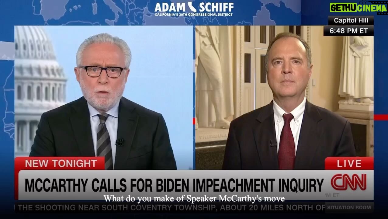 Adam Schiff - 5.3K Likes - Kevin McCarthy’s announcement of a bogus impeachment inquiry into President Biden is based on two things: McCarthy’s weakness as speaker, and his willingness to do Trump’s bidding.
It’s certainly not based on evidence or facts.