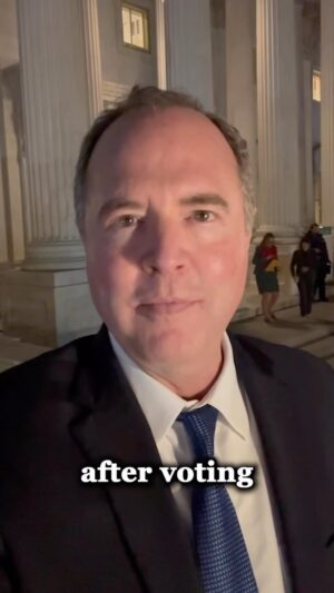 Adam Schiff Instagram - I just voted NO on MAGA Republicans’ sham impeachment inquiry.

They have no evidence.

But they also have no agenda to move the country forward. 

So this was the result.