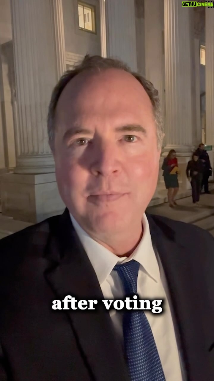 Adam Schiff - 9.7K Likes - I just voted NO on MAGA Republicans’ sham impeachment inquiry.
They have no evidence.
But they also have no agenda to move the country forward.
So this was the result.