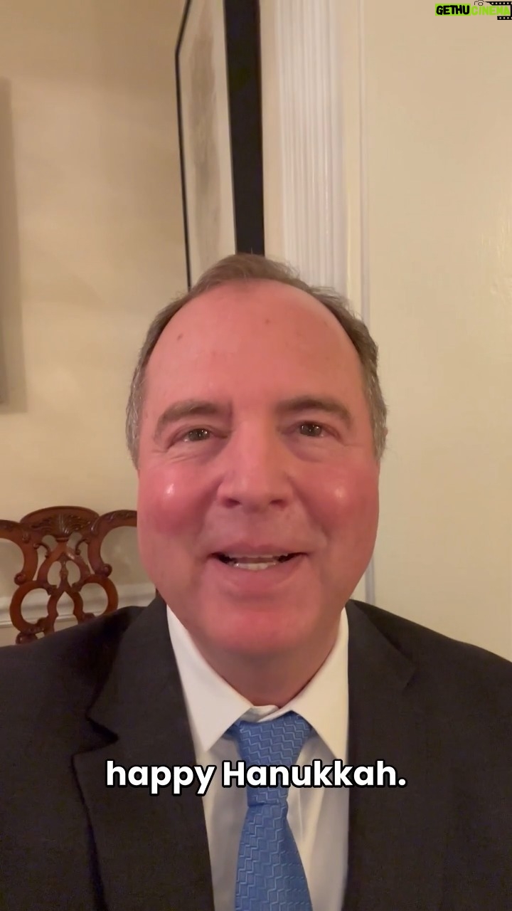 Adam Schiff - 2.4K Likes - From my family to yours, and for all who are celebrating the Jewish holidays, we wish you a happy Hanukkah.